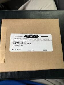 FARADAY F1GGT FIRE Alarm Non-Coded Pull Station 17-450334-38. New!!