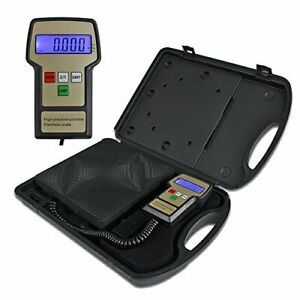 ZENY Electronic Digital Refrigerant Charging Weight Scale for HVAC A/C 220 Lb...