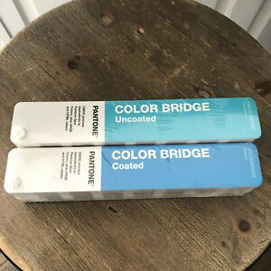 Pantone Color Bridge Coated &amp; Uncoated Color Guide New sealed never open w/o box