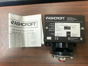 NEW Ashcroft B424VXCYLM30# 30 psi 15A, 125/250/480VAC 