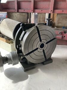 9” TROYKEY  Model 0-9 Horizontal/ Vertical Rotary Table, Milling Machine CNC