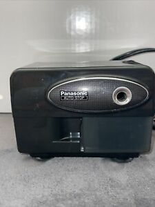 Vintage KP-310 Panasonic Desk Top Electric Black Pencil Sharpener