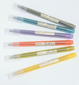 MUJI 6 Highlighter Pen Set w/ Cap