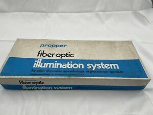 *Vintage* Propper Sigmoidoscope Fiber Optic Illumination System New In Box