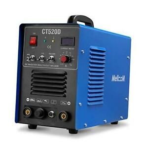 MELLCOM CT520D Welding Machine 50Amp Plasma Cutter, 200Amp TIG Welder 3 in 1