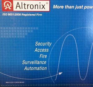 Altronix AL300ULM Power Supply Battery Charger w/ Fire Alarm Interface
