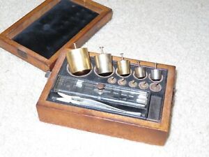Vintage Fisher Scientific weight set