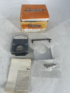 RARE Vintage Simpson 6720 0-5 DC Milliamperes NEW OLD STOCK