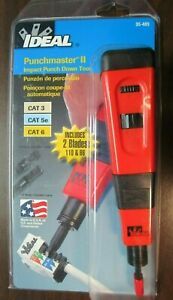 Ideal 35-485 Punchmaster II Impact Punch Down Tool BRAND NEW