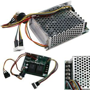 10-55V 60A 5000W For Reversible DC Motor Speed Controller PWM Control Soft Start