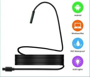 Mini Endoscope Camera 5.5mm USB Camera for Android Phone PC Inspection Borescope