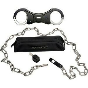 ASP 56176 Rigid Ultra Cuffs Handcuff Belly Chain Police Duty Transport Kit