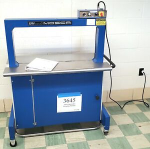 2001 EAM-Mosca RO-M-P2 400x800 5mm Automatic Strapping Machine - Inventory #3645