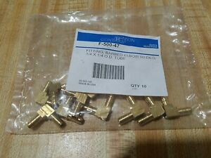 Johnson Controls F-500-47 1/4 X 1/4 Barbed Elbow Fitting 10 Pack