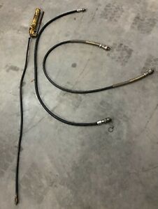 USED - Hydraulic Pump with 2 Hydraulic Hoses
