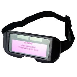 Welding Goggles, Solar Powered Auto Darkening Welding Glasses, Legs can Adjust