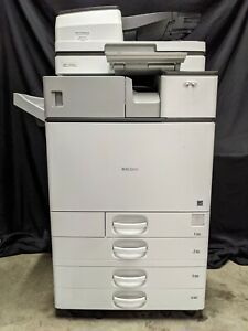 Ricoh MP C4504ex Color Copier  Network Print  Scan Fax Internal Finisher