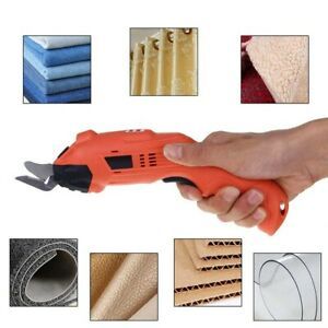 Cordless Scissors Multipurpose Tailors Cutter With Two Blades For Leather Fabric