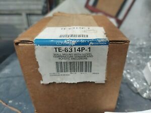 JOHNSON CONTROLS TE-6314P-1 Temperature Sensor Wall Mount w/ Base &amp; Cover