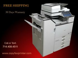 Ricoh MP C6004 Color Copier Printer Scanner with Stapling Finisher