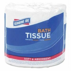 GENUINE JOE GJO4350096 Standard Bathroom Tissue, 2 Ply, 500 Sheets, PK96