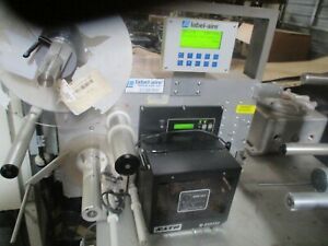 Label-Aire: 3138NV- TB8485SE RH 12&#034; ST  Printer Applicator with Sato 8485Se   &lt;
