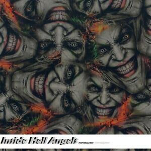 GET IThydrographic water transfer film INSIDE HELL ANGELS 19X79&#034; SPECIAL