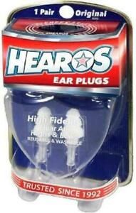HEAROS High Fidelity Musician Ear Plugs Ultimate In Comfortable And Hearing Prot