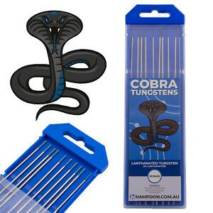 1.6mm 2% Lanthanated FLEXIBLE TIG Tungsten electrodes - Pack of 10