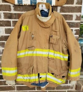 Morning Pride Turnout Bunker Coat Fire Fighting FireFighter Gear 54 X 29/35 USED