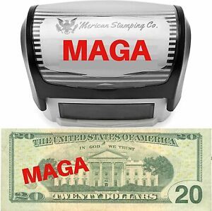 MAGA Stamp by &#039;Merican Stamping Co.| Make America Great Again Standard, Red