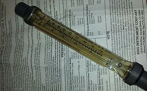 NEW King Instrument 7331373041W 1/2&#034; Acrylic Tube Flow meter 5 GPM Flowmeter