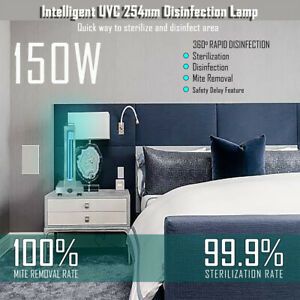 UVC germicidal lamp Sterilizing light Commercial Ultraviolet Up 1076 Sq ft USA