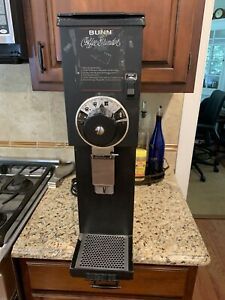 BUNN G2 HD Black 120 Volt Commercial Coffee Grinder *READ* Shows Wear