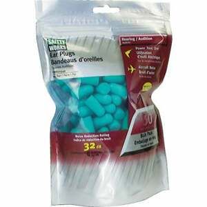 Safety Works Foam NRR 32 dB Ear Plugs (80-Pair) Pack of 40 SWX00349  Pack of 40