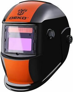 Welding Helmet Solar Powered Auto Darkening Hood with Adjustable Shade
