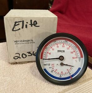 ENFM Temperature/Pressure Gauge 3&#034; Made In Holland