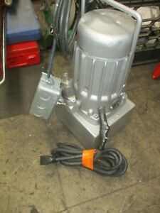 THOMAS &amp; BETTS 1359A ELECTRIC HYDRAULIC PUMP  w/AUTO STOP RELEASE