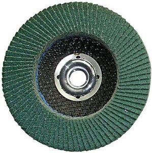 Shark 13140    7-Inch by 0.875-Inch Zirconia Flap Disc, Grit-36
