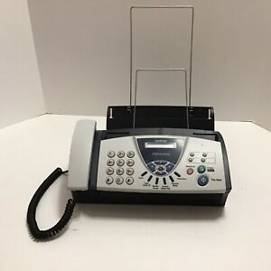 Brother FAX-575 Personal Fax with Phone and Copier Tested And Working