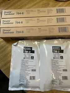 2 OCE 794-2 Developer and 3 OCE 794-6 Drums - NEW