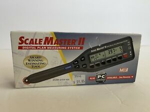 Scale Master II Digital Plan Measure Measuring System w/ Case  
