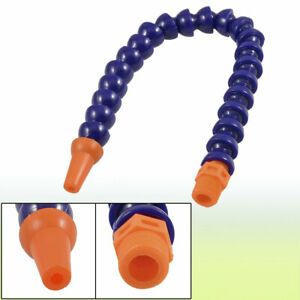 12&#034; 12mm Threaded Round Nozzle Flexible Plastic Water Oil Coolant Pipe