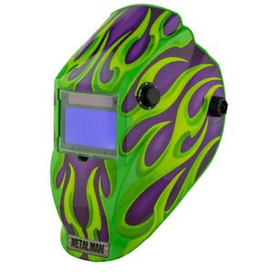 Auto Darkening Welding Helmet Electric Arc Solar Powered Variable Shade Lenses