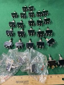 24 Ct 3 Position 6A 125V 2ct 2 Position Toggle Switch (KJT429)