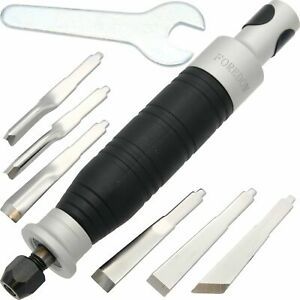 FOREDOM HANDPIECE H.50C POWER CHISEL SET WITH 6 CHISELS WOOD CARVING WOODWORKING