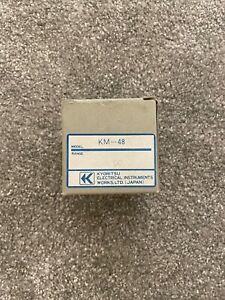 Kyoritsu KM-48 KM48 Panel Meter 60 uA