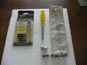 GENERAL TOOLS #8071 AND  CTA COMBO SCREWDRIVER SET--$13.00