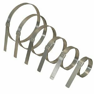 Band-It 080-JS2019 Jrsmooth Id Clamp 201Ss3-8 Inchx0.025 Inch 13-16 Inch Dia