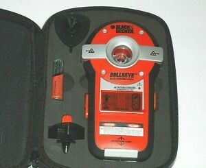 BLACK &amp; DECKER BDL190S BullsEye Auto-Leveling Laser Stud Sensor Metal Wood #1BDL